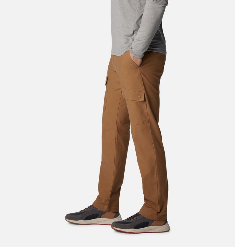 Brown Men's Columbia Wallowa Cargo Pants | DMFIQ-8740