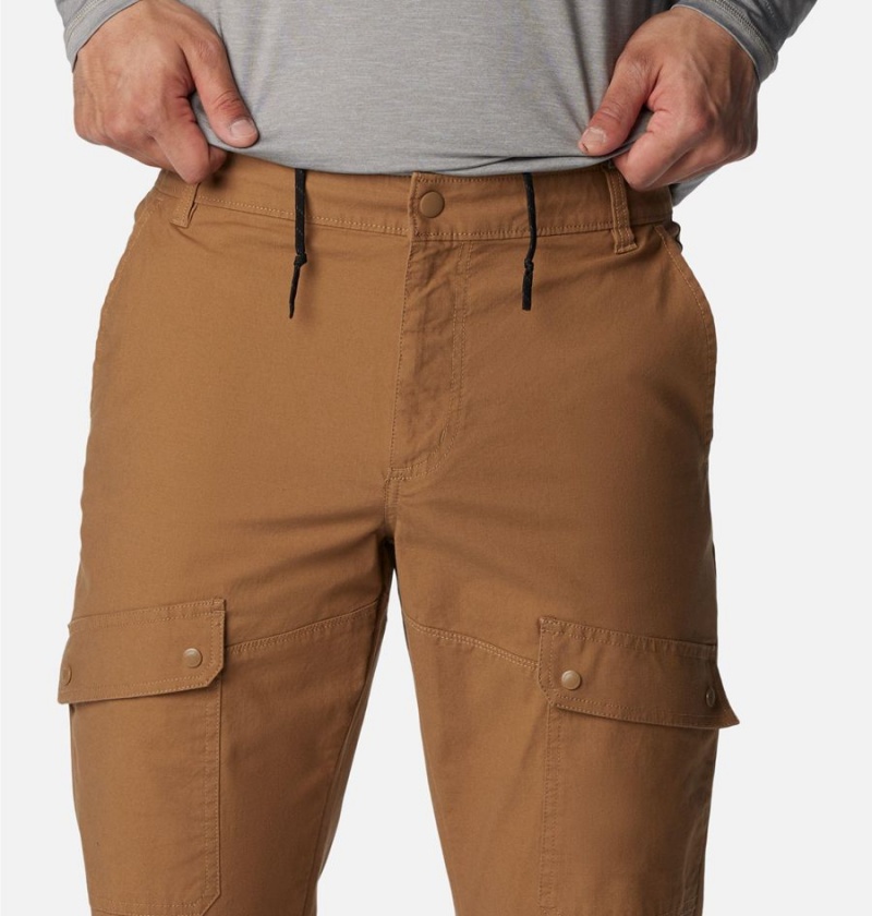 Brown Men's Columbia Wallowa Cargo Pants | DMFIQ-8740