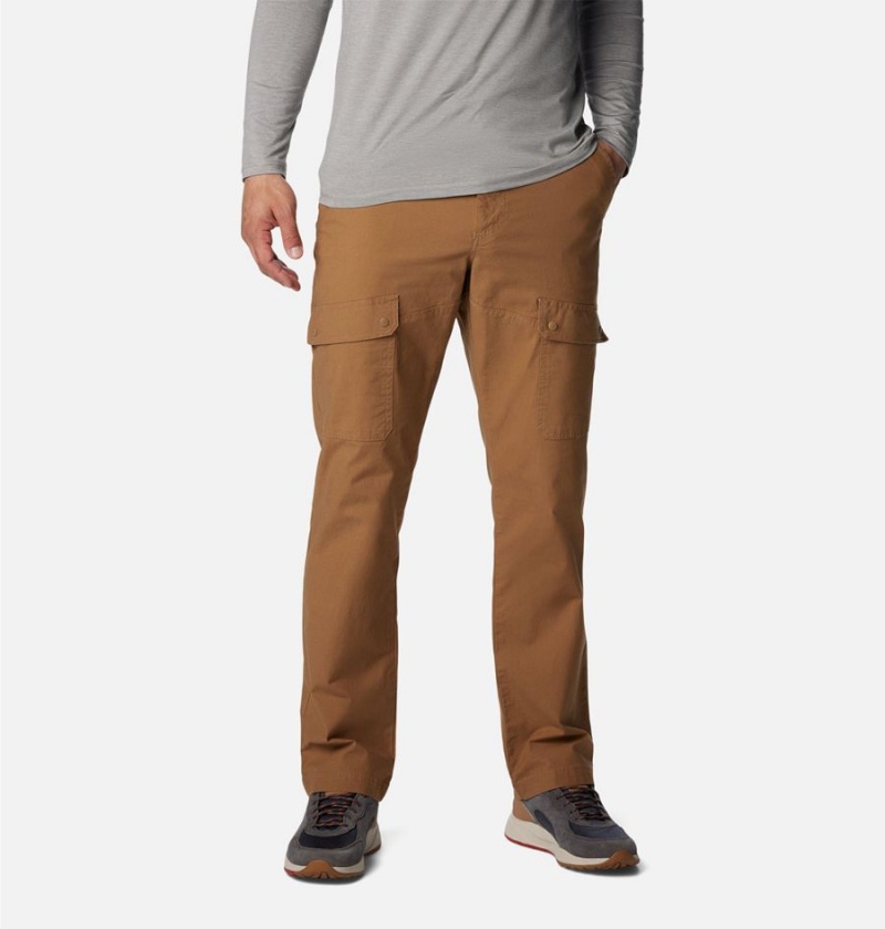 Brown Men\'s Columbia Wallowa Cargo Pants | DMFIQ-8740