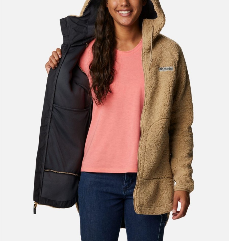 Brown Women's Columbia CSC Sherpa Fleece Jacket | CSBNI-0235