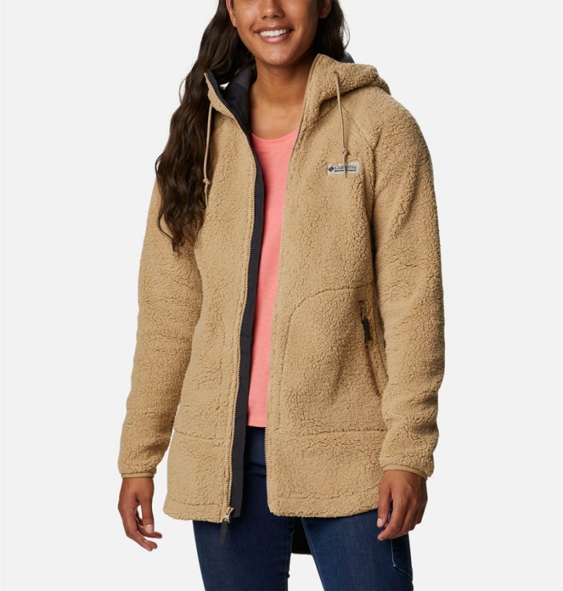 Brown Women's Columbia CSC Sherpa Fleece Jacket | CSBNI-0235