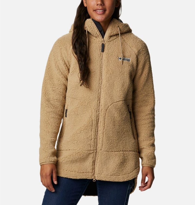 Brown Women\'s Columbia CSC Sherpa Fleece Jacket | CSBNI-0235