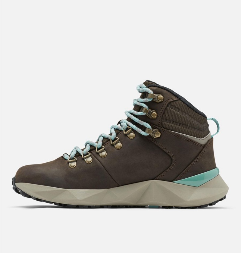 Brown Women's Columbia Facet Sierra OutDry Boot Hiking Shoes | GLWTJ-1429