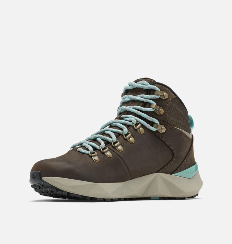 Brown Women's Columbia Facet Sierra OutDry Boot Hiking Shoes | GLWTJ-1429