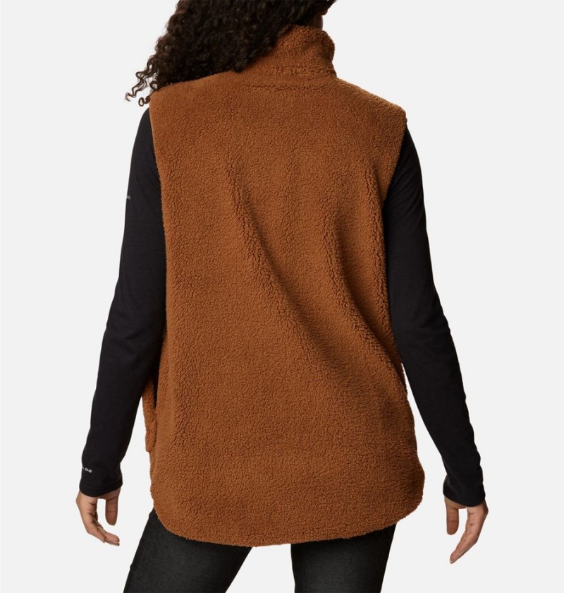 Brown Women's Columbia Holly Hideaway Vest | UYWBD-1547