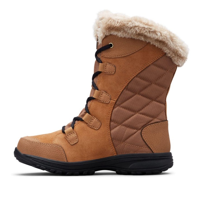 Brown Women's Columbia Ice Maiden II Boots | FCGTM-0784