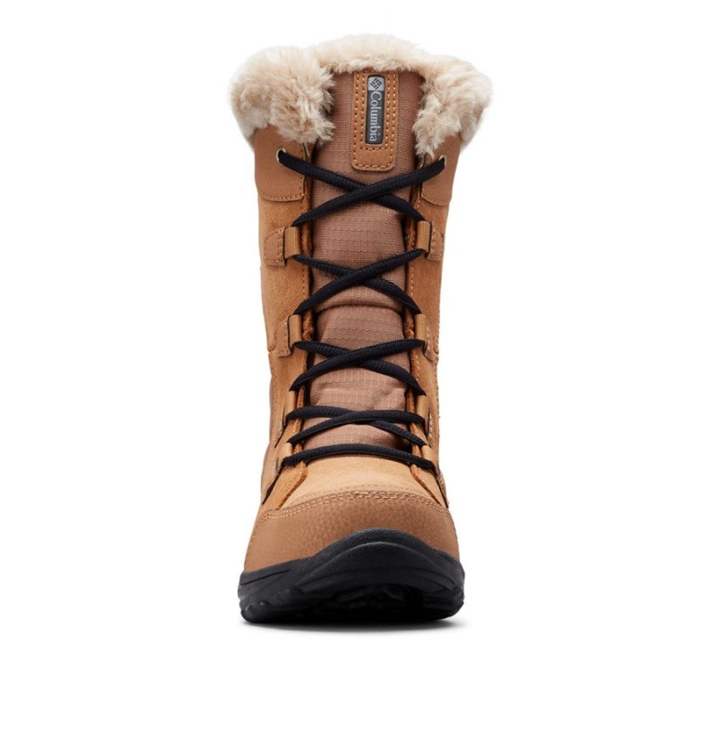 Brown Women's Columbia Ice Maiden II Boots | FCGTM-0784