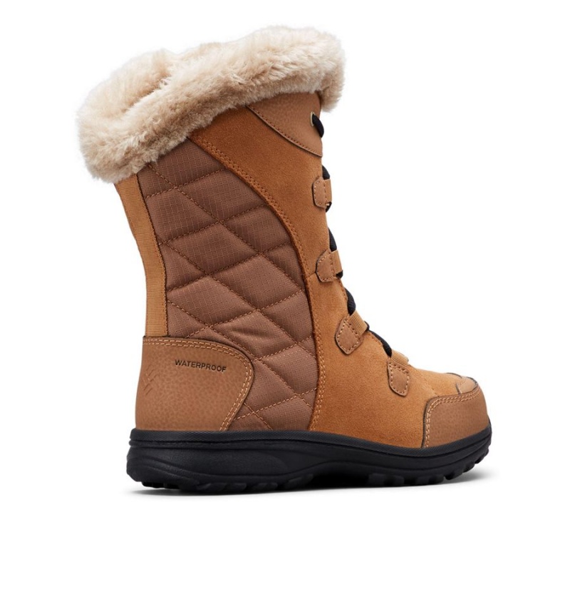 Brown Women's Columbia Ice Maiden II Boots | FCGTM-0784