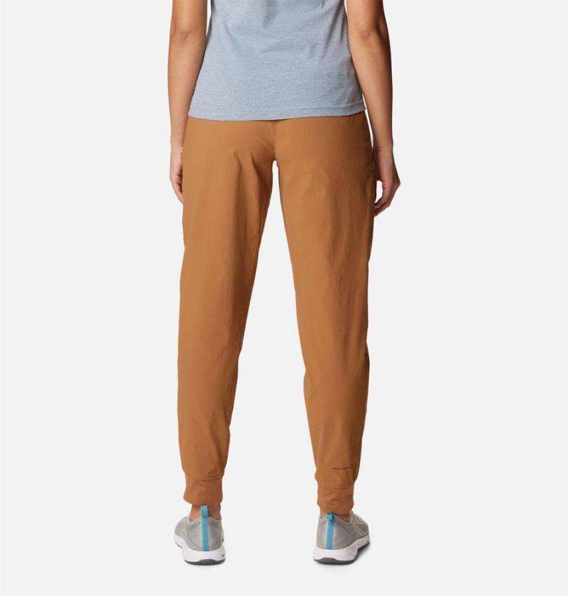 Brown Women's Columbia Leslie Falls Joggers Pants | PYMDQ-3872