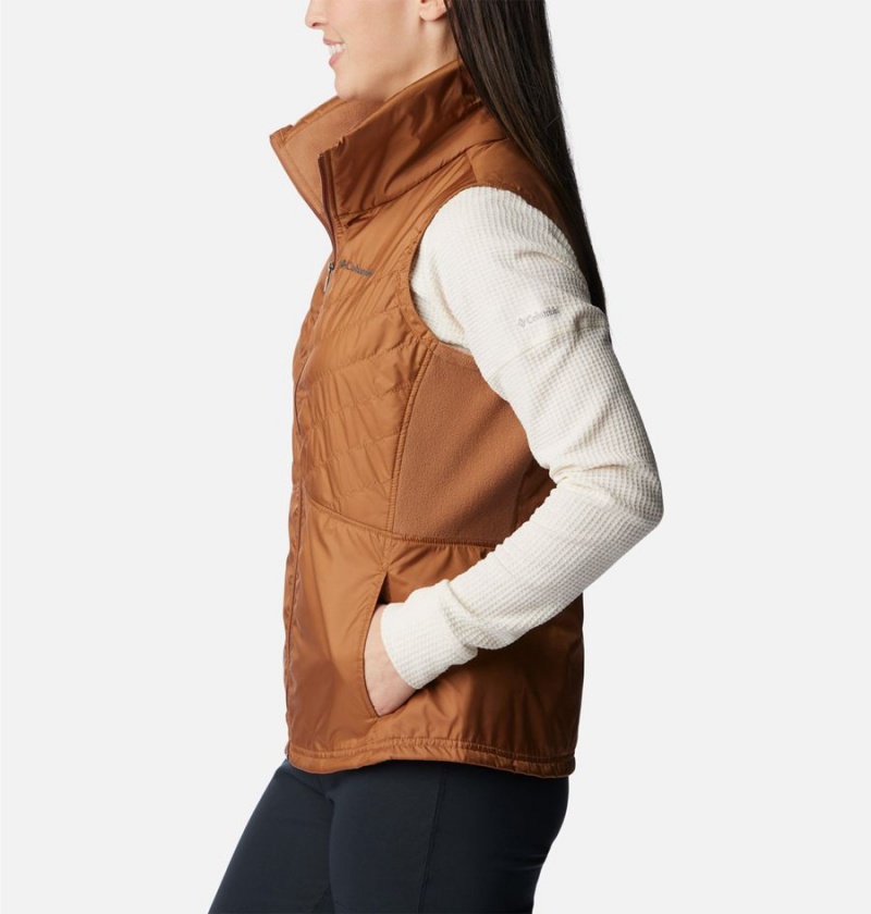 Brown Women's Columbia Mix It Around II Vest | JGYBX-1850