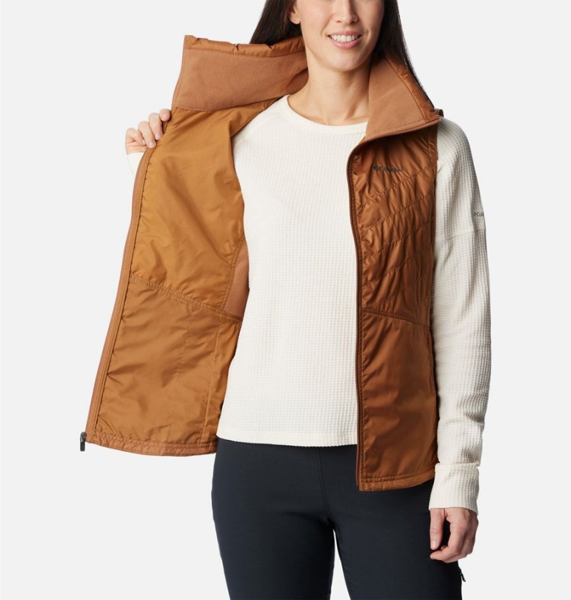 Brown Women's Columbia Mix It Around II Vest | JGYBX-1850