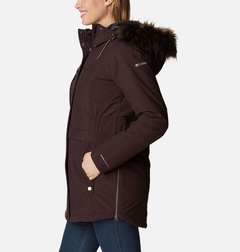 Brown Women's Columbia Payton Pass Insulated Coats | WIJKL-3746