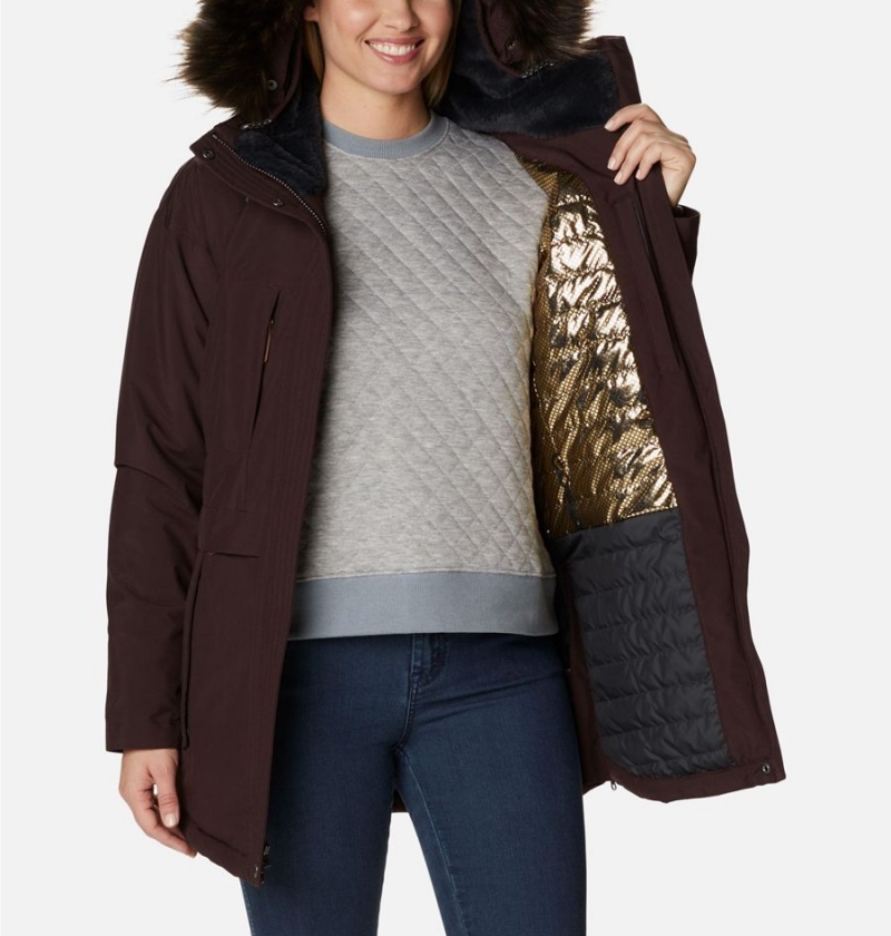 Brown Women's Columbia Payton Pass Insulated Coats | WIJKL-3746