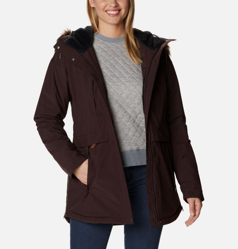 Brown Women's Columbia Payton Pass Insulated Coats | WIJKL-3746