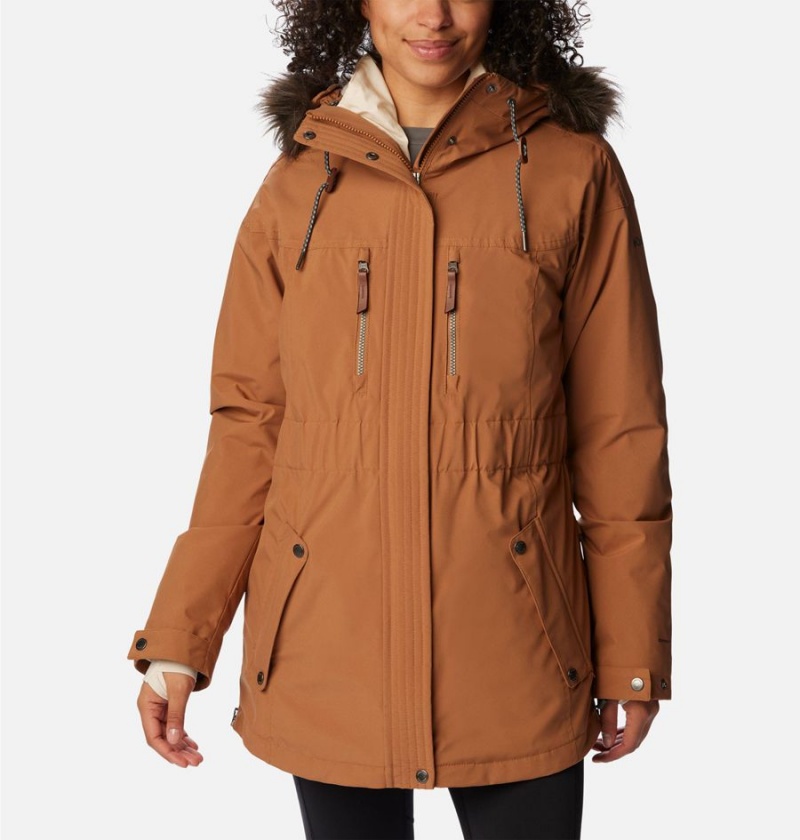 Brown Women\'s Columbia Payton Pass Interchange Coats | RIEQM-1523