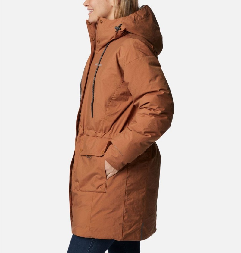 Brown Women's Columbia Rosewood Coats | LYPZJ-0642