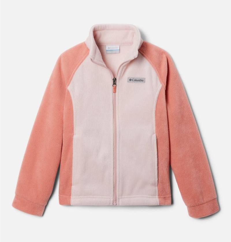 Coral Kids\' Columbia Benton Springs Fleece Jacket | SGREW-8652