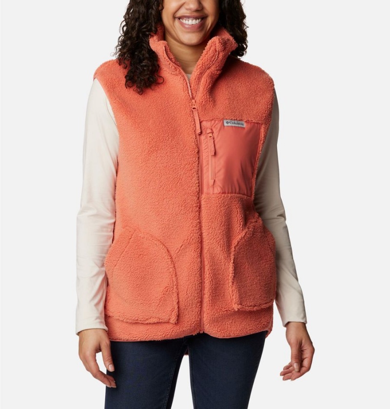 Coral Women\'s Columbia Holly Hideaway Vest | NYWGR-4962