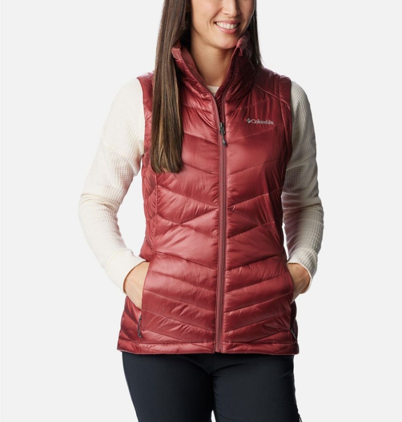 Coral Women\'s Columbia Joy Peak Insulated Vest | OWCAF-3519