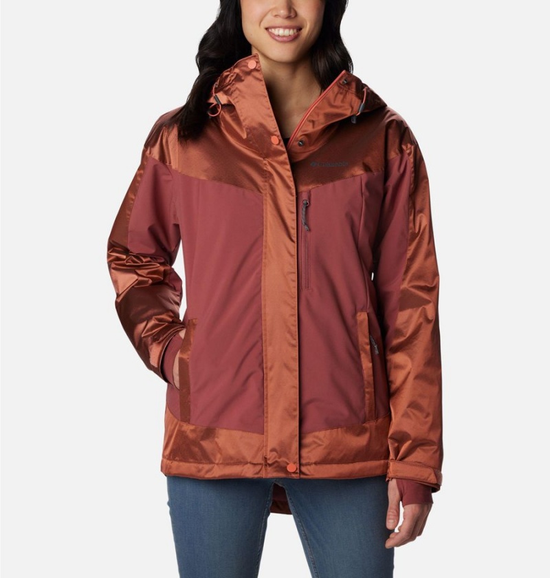 Coral Women\'s Columbia Point Park Insulated Puffer Jacket | VPRMA-7624