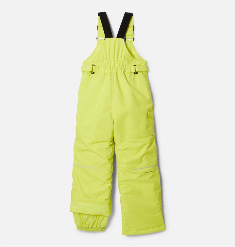 Green Kids' Columbia Adventure Ride Insulated Ski Bib Pants | RGDLP-1964