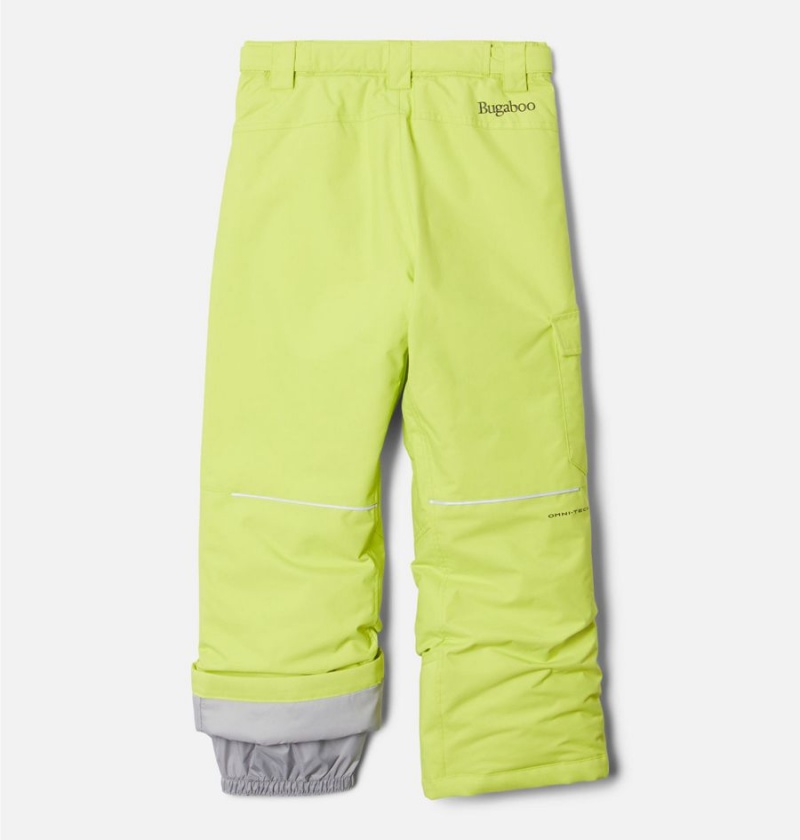 Green Kids' Columbia Bugaboo II Insulated Ski Pants | GFDLX-5412