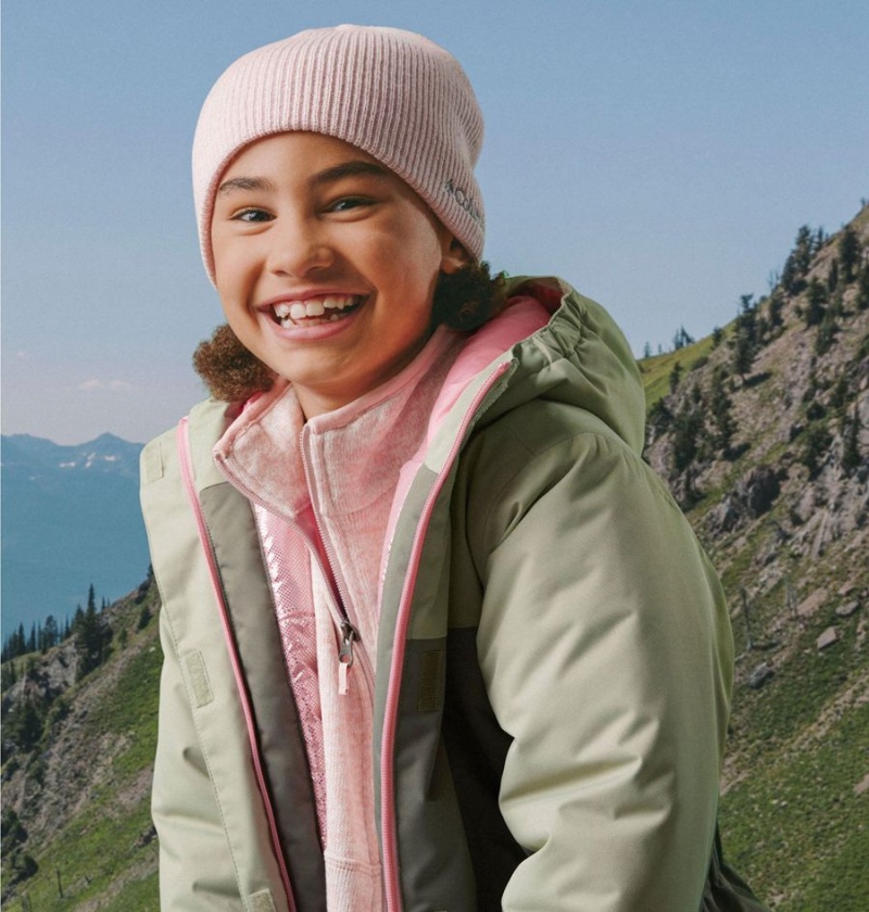 Green Kids' Columbia Hikebound Long Insulated Jacket | ARONQ-3148