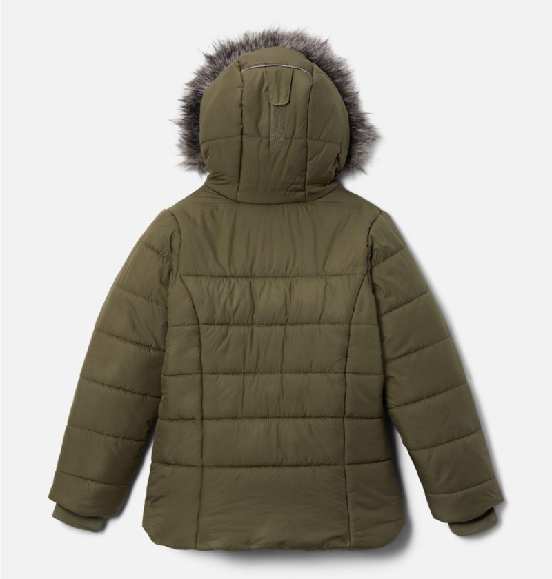 Green Kids' Columbia Katelyn Crest II Hooded Jacket | GHXYD-2487