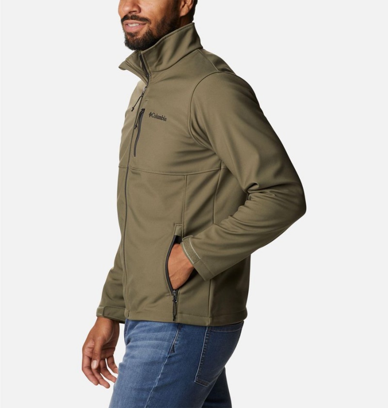 Green Men's Columbia Ascender Softshell Jackets | VKBAY-7304