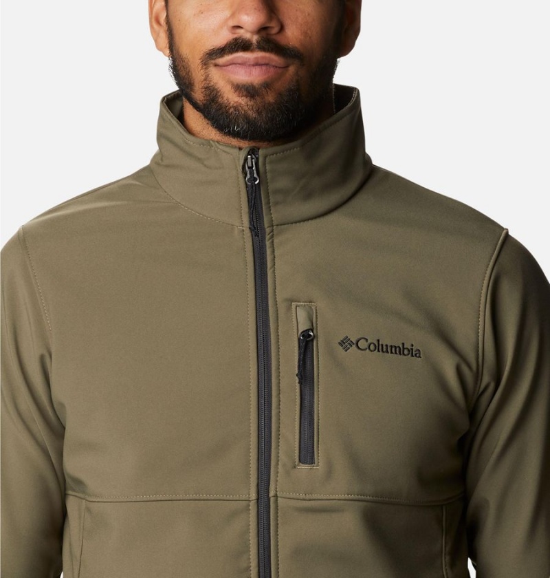 Green Men's Columbia Ascender Softshell Jackets | VKBAY-7304