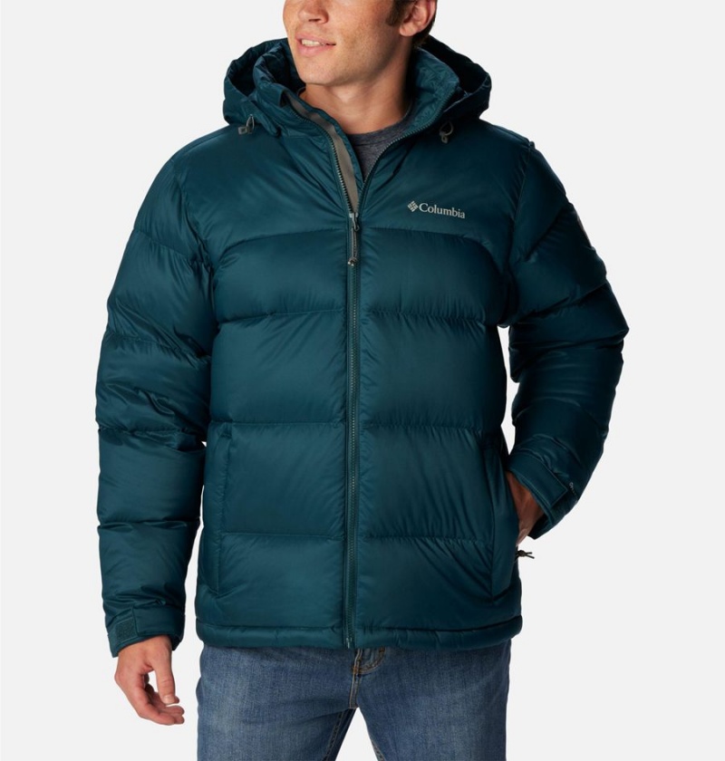 Green Men\'s Columbia Bulo Point II Omni Heat Infinity Insulated Puffer Jacket | WVDZC-8952