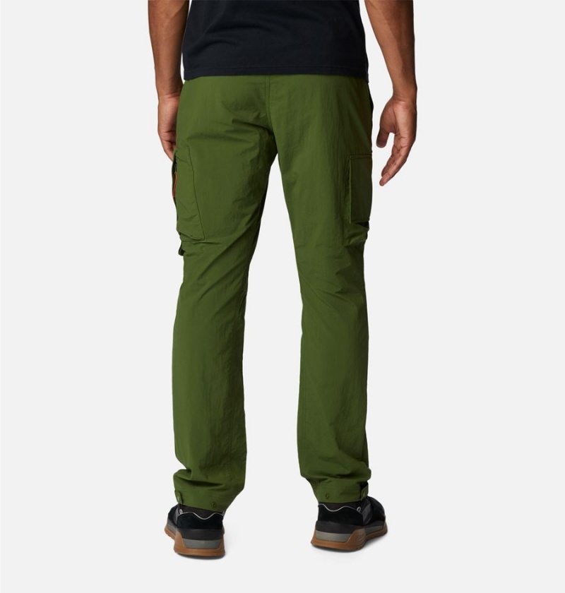 Green Men's Columbia Deschutes Valley Pants | HSFEQ-9580