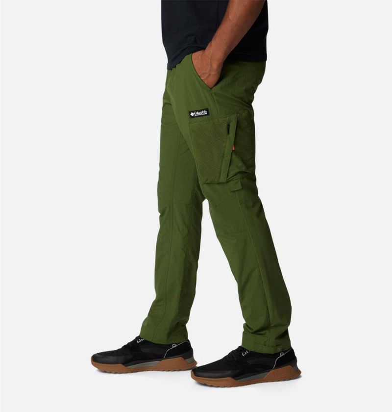 Green Men's Columbia Deschutes Valley Pants | HSFEQ-9580