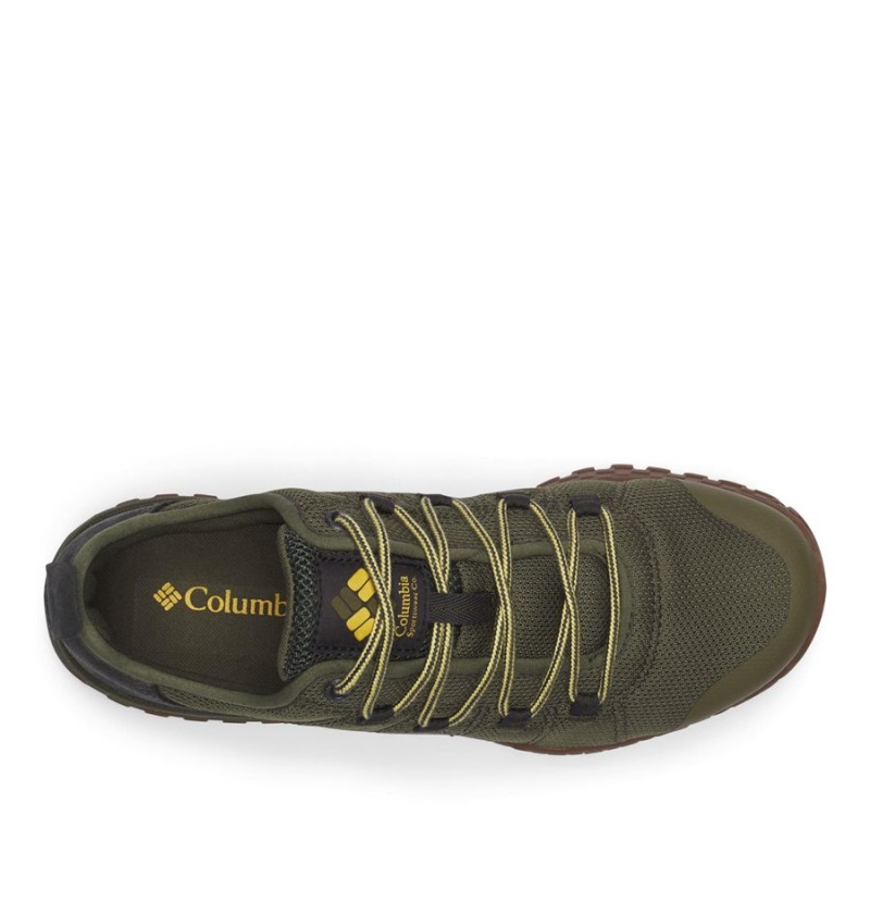 Green Men's Columbia Fairbanks Low Sneakers | EZYQD-3947