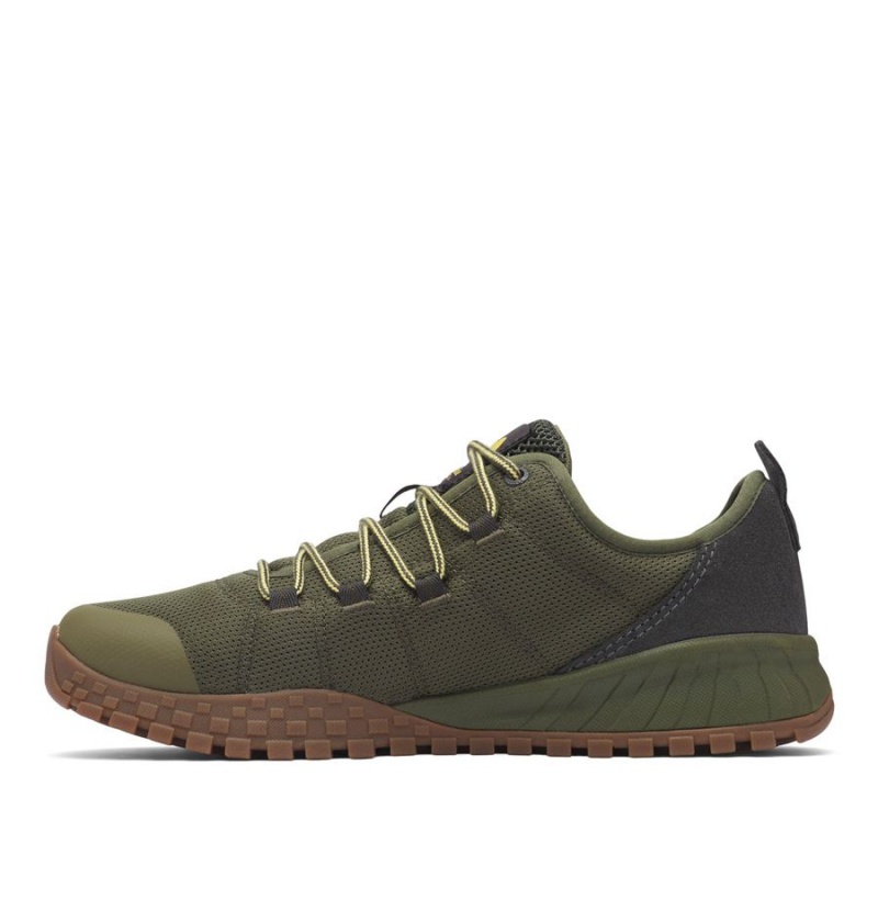 Green Men's Columbia Fairbanks Low Sneakers | EZYQD-3947