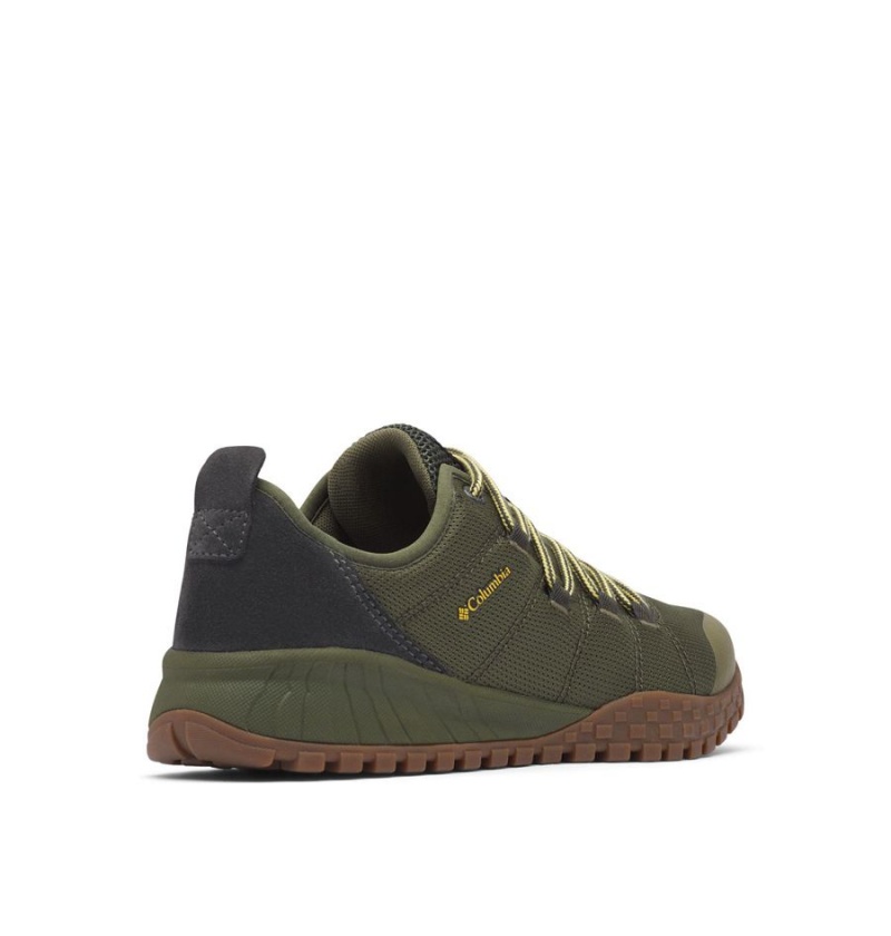 Green Men's Columbia Fairbanks Low Sneakers | EZYQD-3947