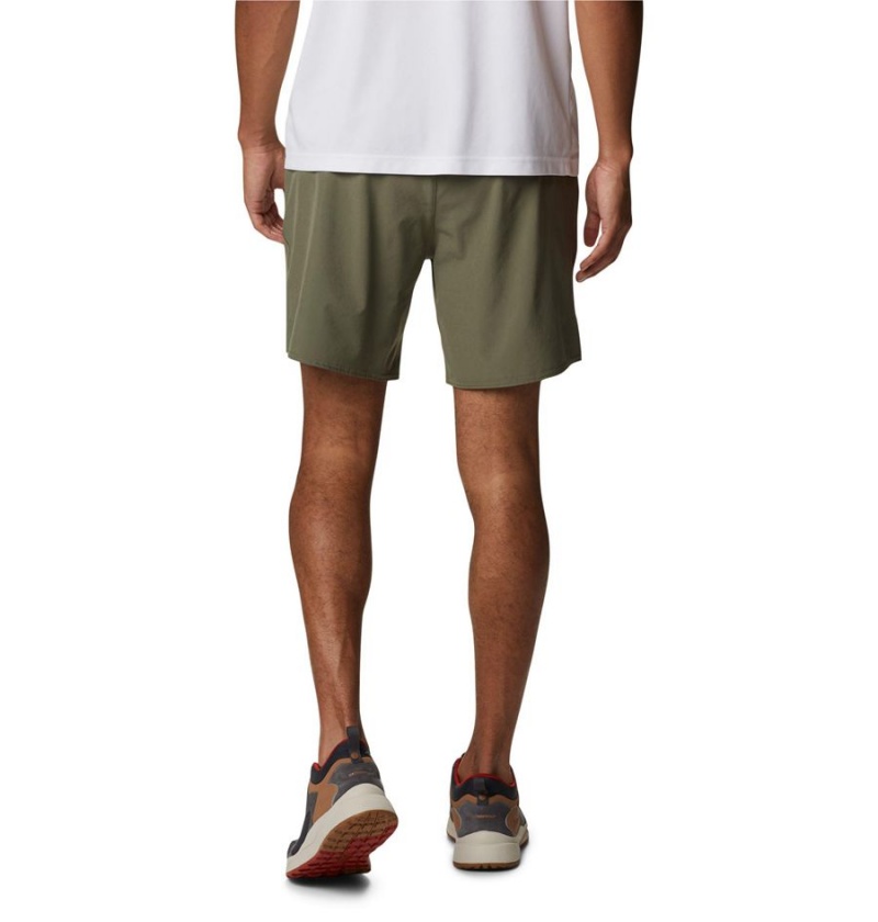 Green Men's Columbia Hike Shorts | WYINT-8734