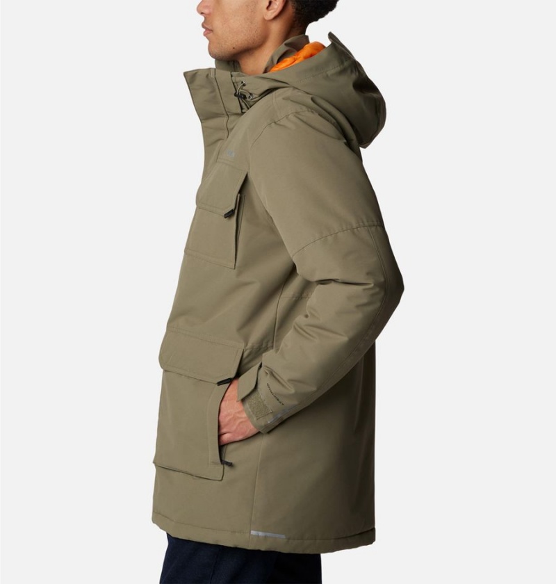 Green Men's Columbia Landroamer Coats | MZEWI-7958