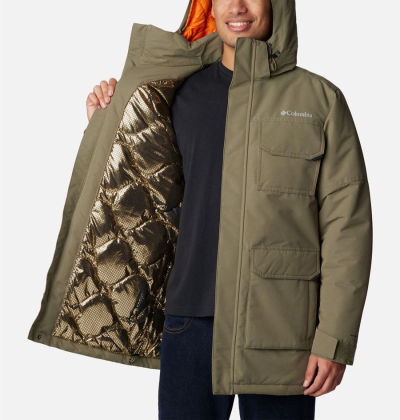 Green Men's Columbia Landroamer Coats | MZEWI-7958