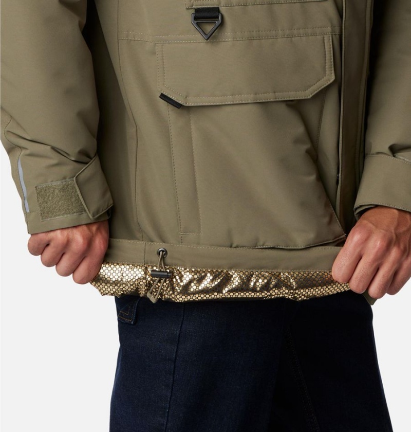 Green Men's Columbia Landroamer Coats | MZEWI-7958