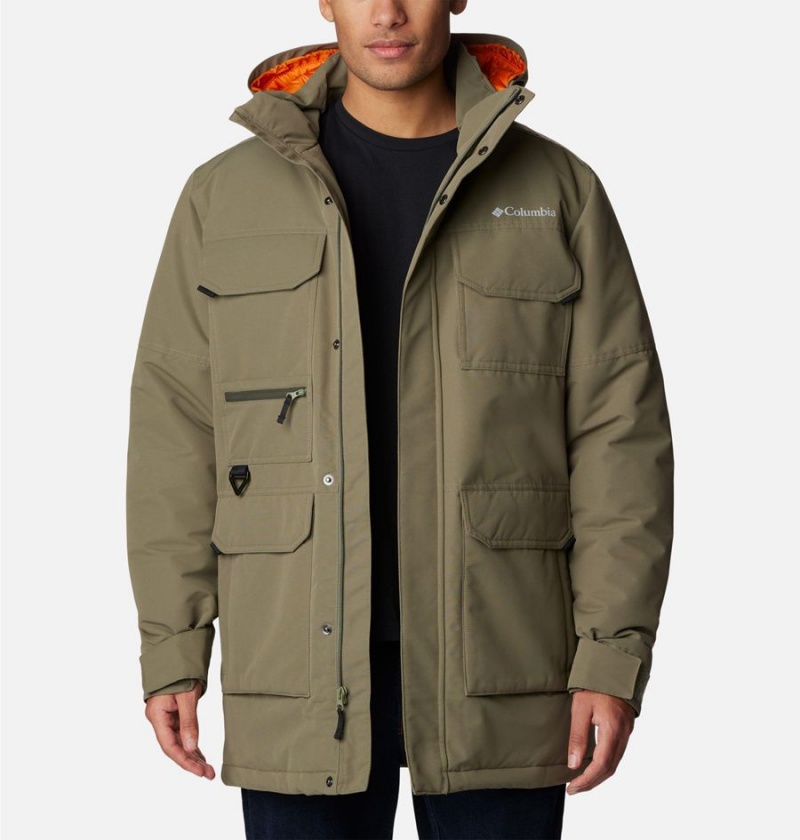 Green Men's Columbia Landroamer Coats | MZEWI-7958