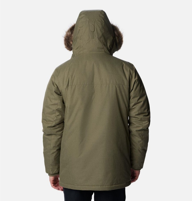 Green Men's Columbia Leif Trail Coats | VNIGR-7830