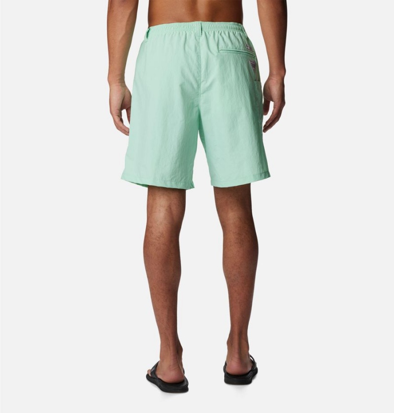 Green Men's Columbia PFG Backcast III Water Shorts | MVEUR-6495