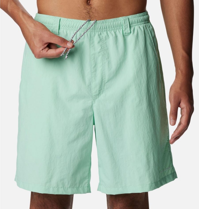 Green Men's Columbia PFG Backcast III Water Shorts | MVEUR-6495