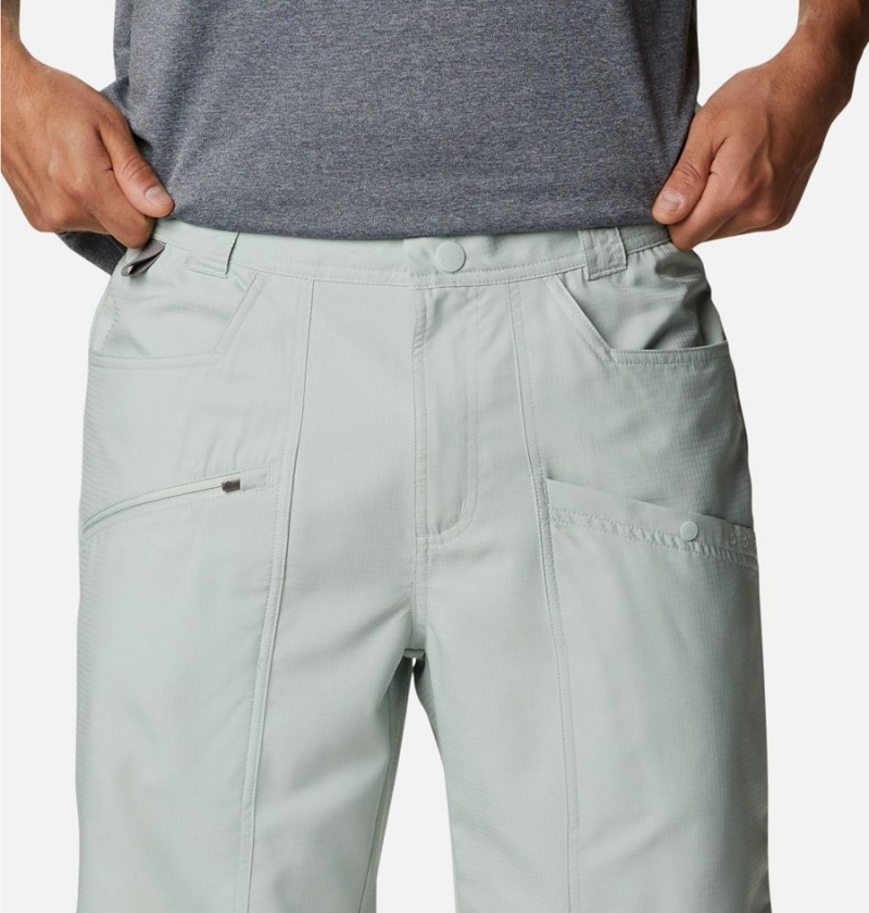 Green Men's Columbia PFG Skiff Guide Shorts | IKYLO-2678