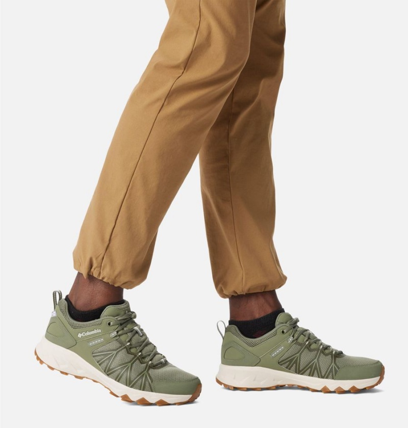 Green Men's Columbia Peakfreak II OutDry Sneakers | ENLTB-2906