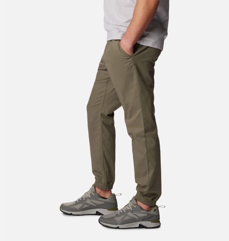 Green Men's Columbia Rapid Rivers Joggers Pants | DATVL-6923