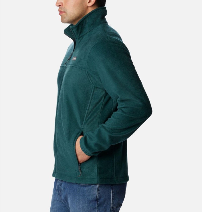 Green Men's Columbia Steens Mountain 2.0 Full Zip Fleece Jacket | QWHUC-5862