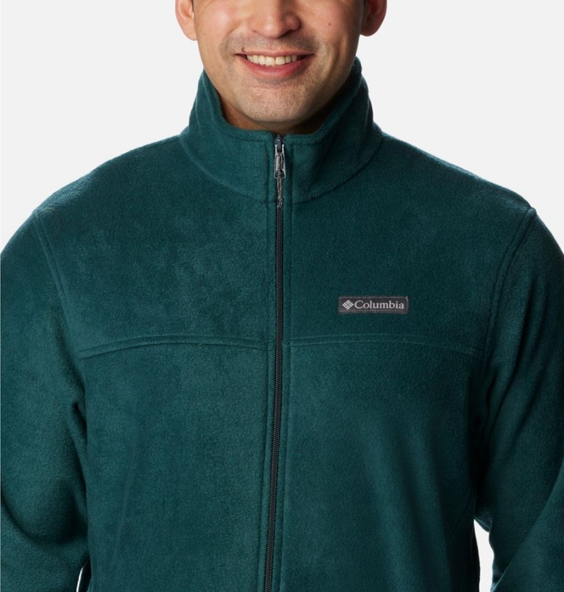 Green Men's Columbia Steens Mountain 2.0 Full Zip Fleece Jacket | QWHUC-5862