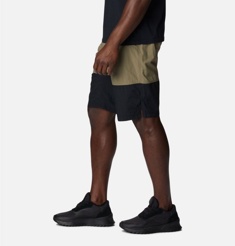 Green Men's Columbia Summerdry Belted Shorts | JCFRW-8403